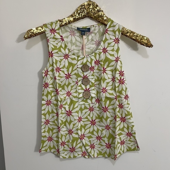 Mod Cloth Floral Linen Top - Picture 7 of 16